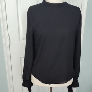 Ann Taylor Classic Black Blouse
